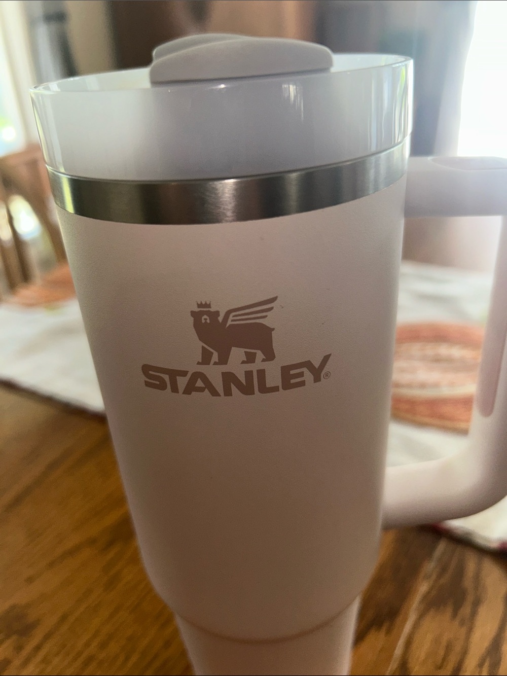 Stanley Quencher Flow State Tumbler dusty rose quartz color 30 oz - Picture 2 of 5